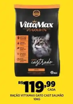 DB Supermercados Raçao vittamax gato castro salmão oferta