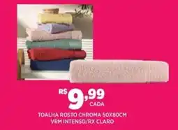 DB Supermercados toalha rosto chroma oferta