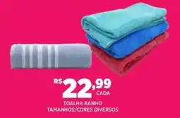 DB Supermercados toalha banho oferta
