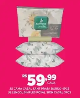 DB Supermercados Jg cama casal sant prata bordo oferta
