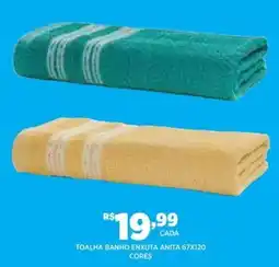 DB Supermercados Toalha banho enxuta anita oferta