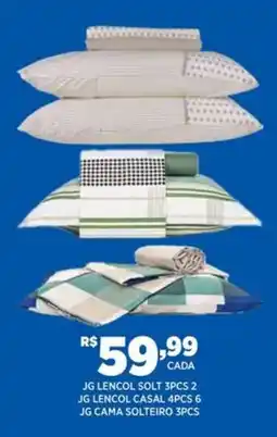 DB Supermercados Jg lencol solt 3pcs 2 oferta