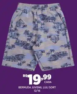 DB Supermercados Bermuda juvenil luli sort oferta