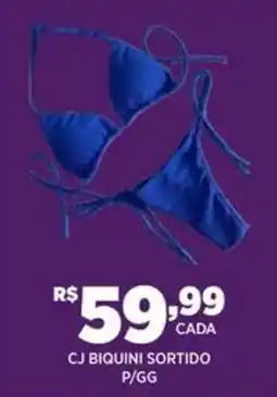 DB Supermercados Cj biquini sortido oferta