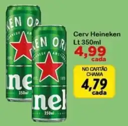 Chama Supermercados Cerv heineken oferta