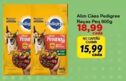 Chama Supermercados Alim Cães Pedigree Raças Pequenas oferta