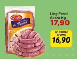 Chama Supermercados Ling Pernil Seara oferta