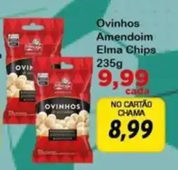 Chama Supermercados Ovinhos amendoim elma chips oferta