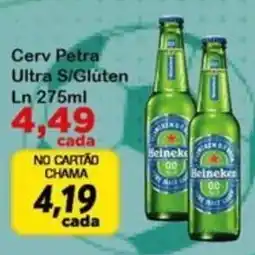 Chama Supermercados Cerv Petra Ultra S/glúten oferta