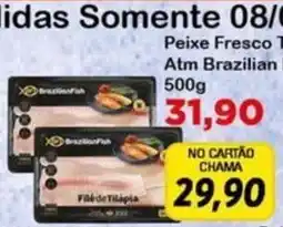 Chama Supermercados Peixe fresco atm brazilian oferta