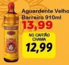 Chama Supermercados Aguardente Velho Barreiro oferta