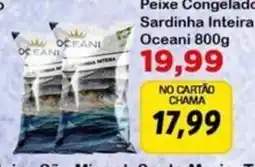 Chama Supermercados Peixe congelado sardinha inteira oferta
