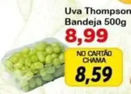 Chama Supermercados Uva thompson bandeja oferta