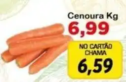 Chama Supermercados Cenoura oferta