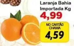 Chama Supermercados Laranja bahia importada oferta
