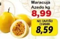 Chama Supermercados Maracujá Azedo oferta