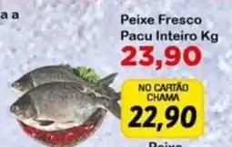Chama Supermercados Peixe fresco pacu inteiro oferta