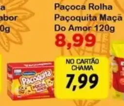 Chama Supermercados Paçoca Rolha Paçoquita Maçã Do Amor oferta
