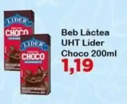 Chama Supermercados Beb Láctea UHT Lider Choco oferta