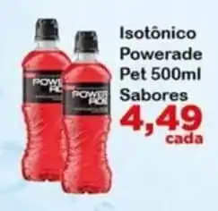 Chama Supermercados Isotônico Powerade Pet oferta