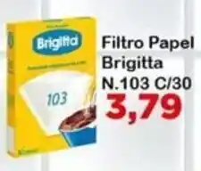 Chama Supermercados Filtro Papel Brigitta oferta
