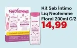 Chama Supermercados Kit Sab intimoo Liquido Neofemme Floral oferta
