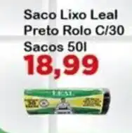 Chama Supermercados Saco Lixo Leal Preto Rolo oferta