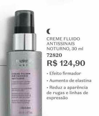 Creme Fluido Antissinais Noturno