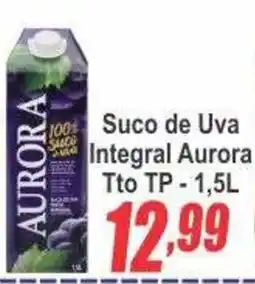 Serrano Supermercado Suco de Uva Integral Aurora oferta