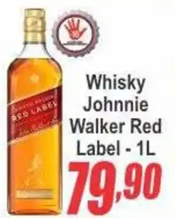 Serrano Supermercado Whisky Johnnie Walker Red Label oferta