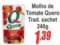 Serrano Supermercado Molho de Tomate Quero Trad. sachet oferta
