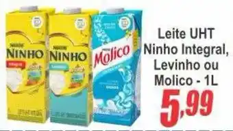 Serrano Supermercado Leite UHT Ninho Integral, Levinho ou Molico oferta