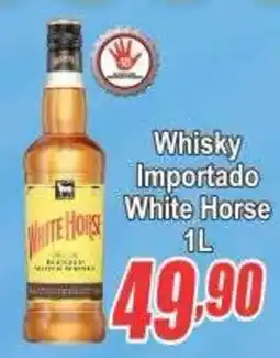 Serrano Supermercado Whisky importado white horse oferta
