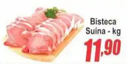 Serrano Supermercado Bisteca Suína - kg oferta