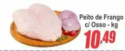 Serrano Supermercado Peito de Frango c/ Osso oferta
