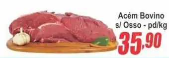 Serrano Supermercado Acém Bovino s/ Osso oferta