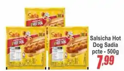 Serrano Supermercado Salsicha hot dog oferta