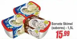 Serrano Supermercado Sorvete Skimel (sabores) oferta