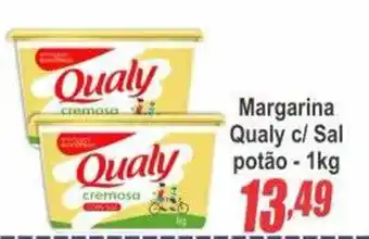 Serrano Supermercado Margarina Qualy c/ Sal potão oferta