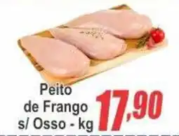Serrano Supermercado Peito de Frango s/ Osso oferta