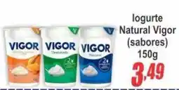 Serrano Supermercado logurte natural vigor (sabores) oferta