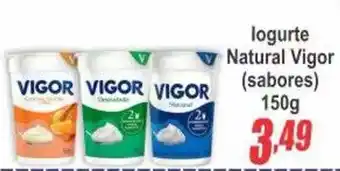 Serrano Supermercado logurte natural vigor (sabores) oferta