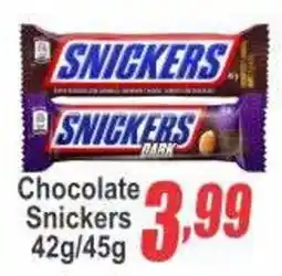 Serrano Supermercado Chocolate snickers oferta