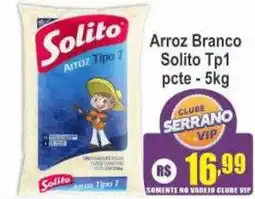 Serrano Supermercado Arroz Branco Solito Tp1 oferta