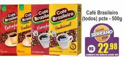 Serrano Supermercado Café Brasileiro oferta