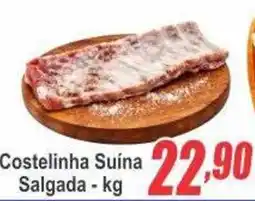 Serrano Supermercado Costelinha Suína Salgada oferta