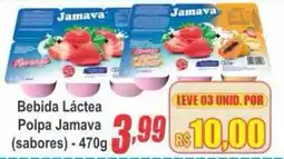 Serrano Supermercado Bebida Láctea Polpa Jamava (sabores) oferta