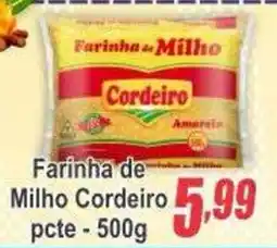 Serrano Supermercado Farinha de Milho Cordeiro oferta