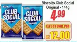 Serrano Supermercado Biscoito club social original oferta