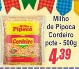 Serrano Supermercado Milho de Pipoca Cordeiro oferta